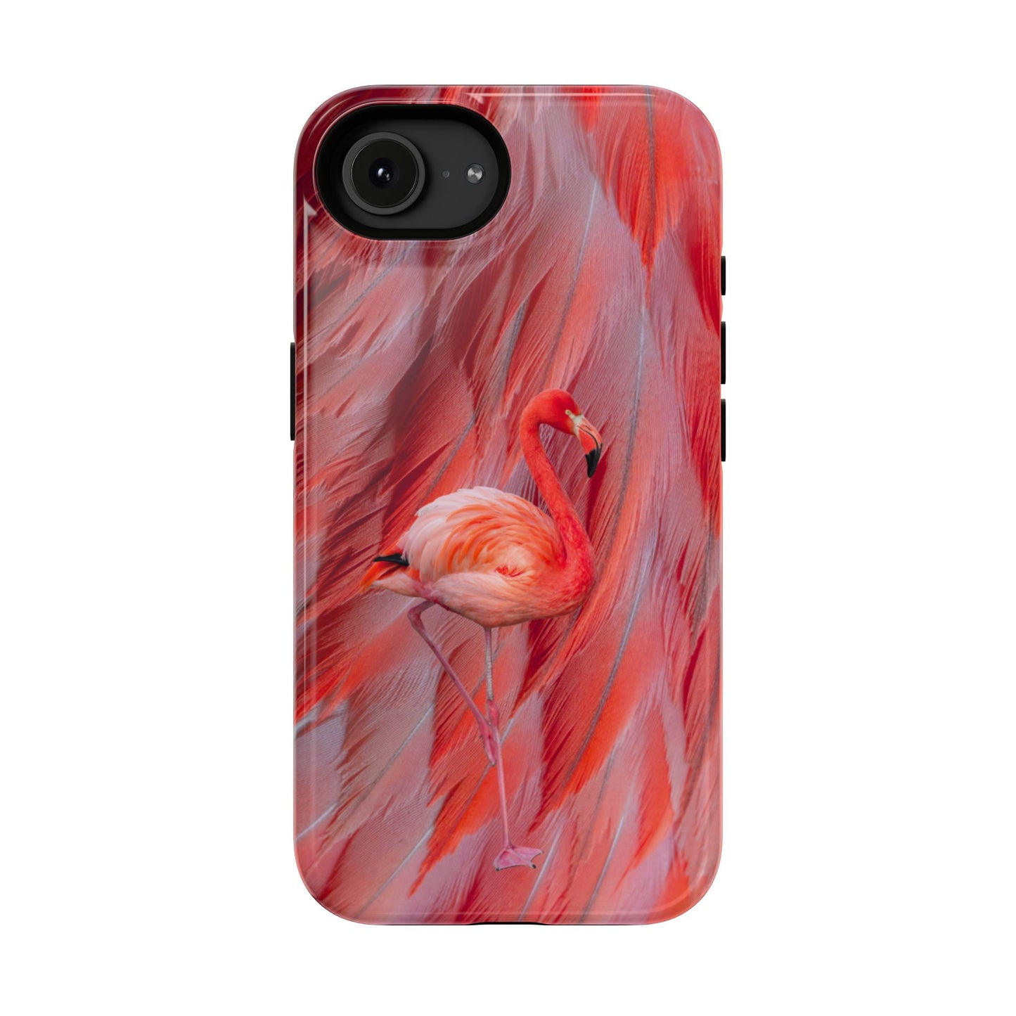 Impact-Resistant Phone Case – Scarlet Plume