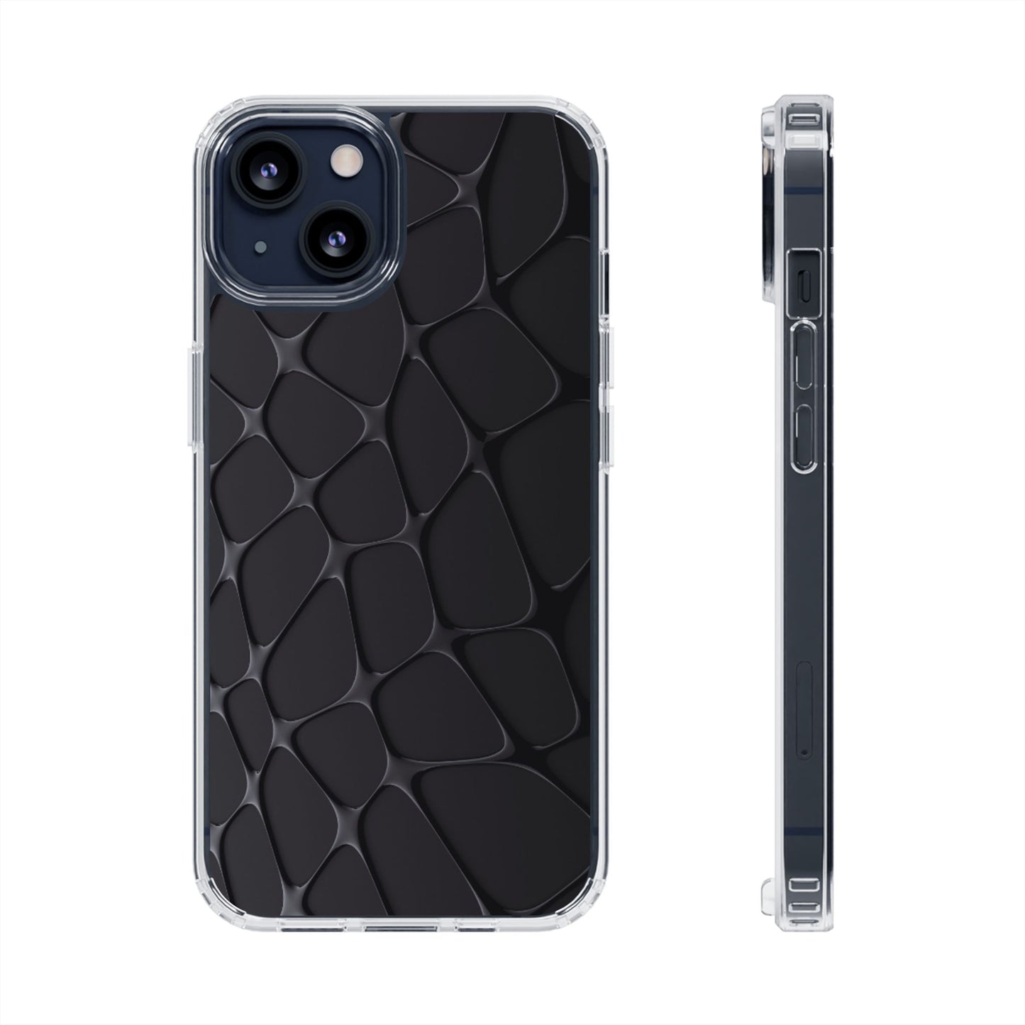 Clear Magnetic Phone Case – Night Scale
