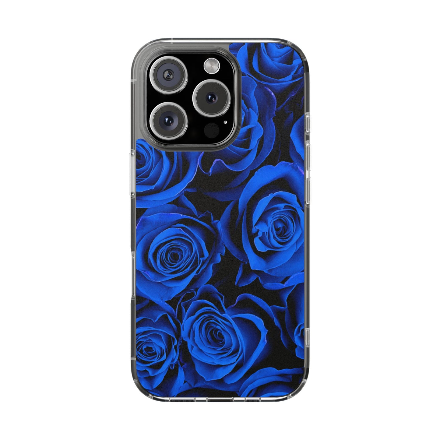 Clear Magnetic Phone Case – Midnight Bloom