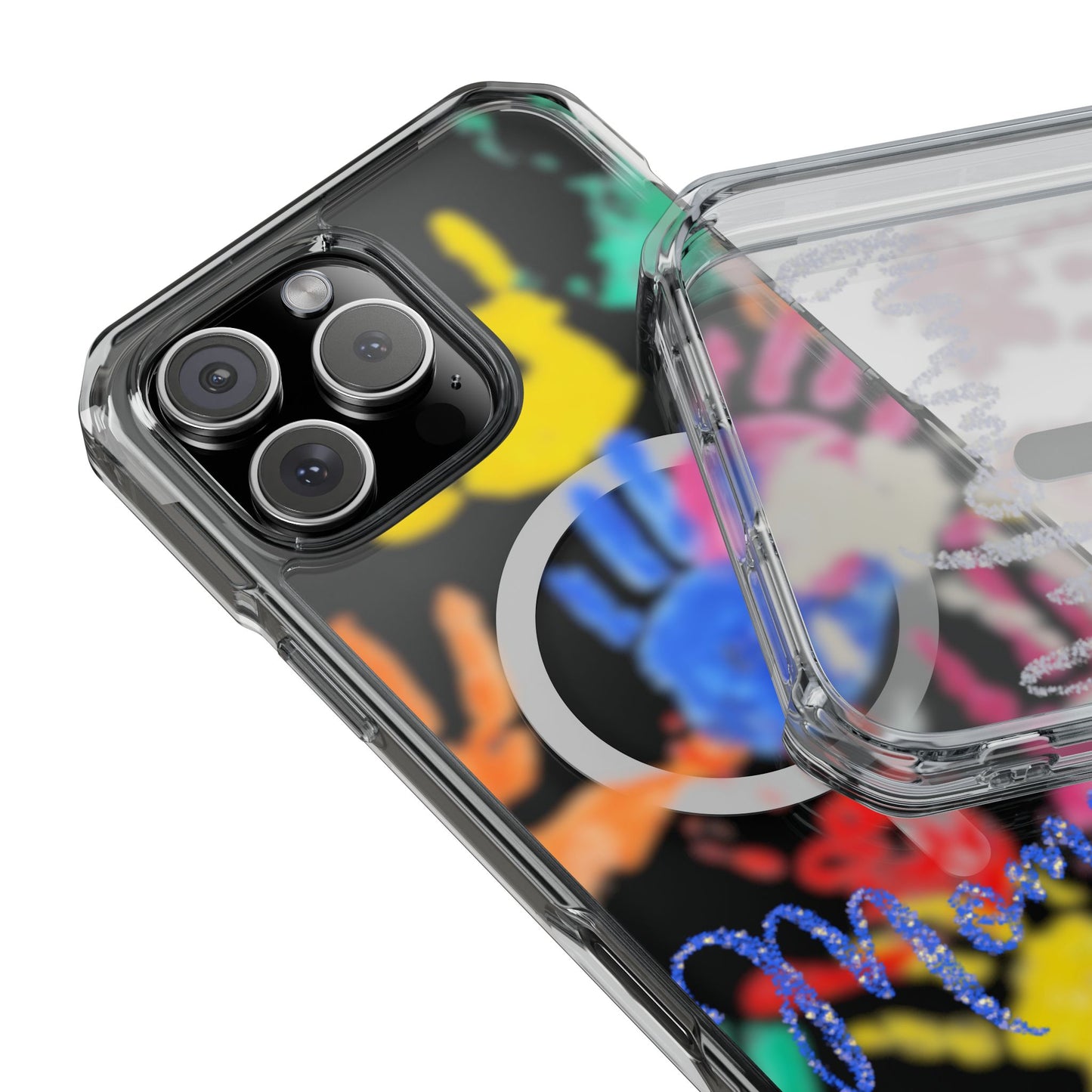 Clear Magnetic Phone Case – Handprint Memories