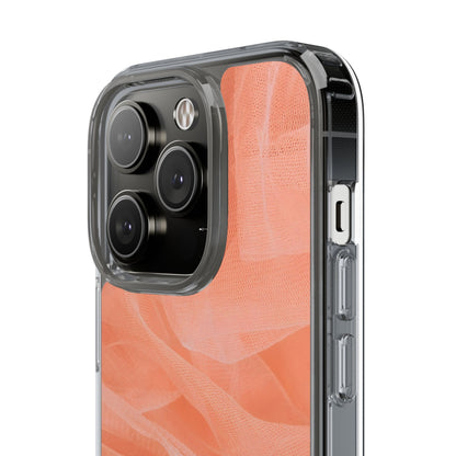 Clear Phone Case – Coral Veil