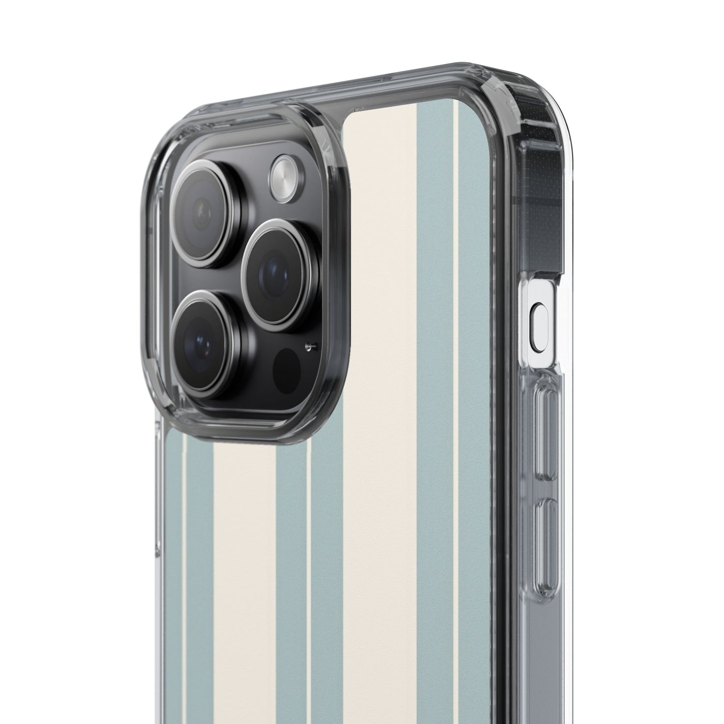 Clear Phone Case – Coastal Stripe