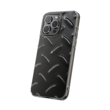 Clear Phone Case – Blackout Plate