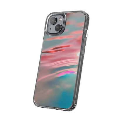 Clear Phone Case – Liquid Sunset