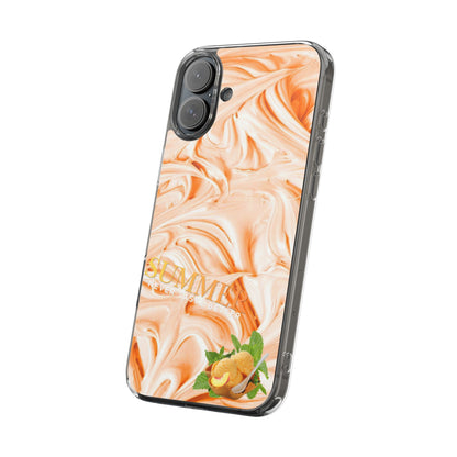 Clear Phone Case – Peach Sorbet
