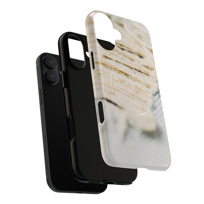 Protective Magnetic Phone Case – Woven Warmth