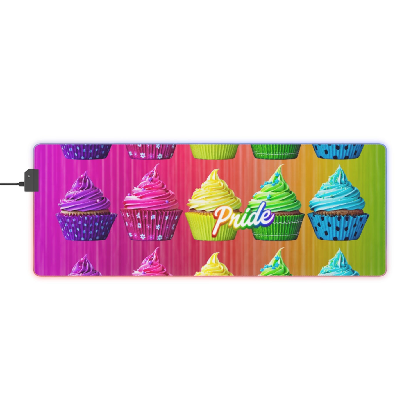Gaming LED Desk Mat – Sweet Pride