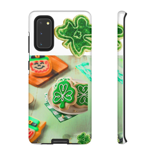 Protective Phone Case – Shamrock Cookies