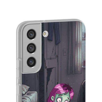 Zombie Girl Phone Case — Cute Creepy Cartoon Phone Cover