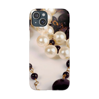Snap Phone Case – Noir Pearl