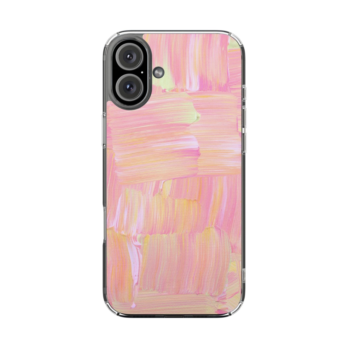 Clear Phone Case – Sorbet Stroke