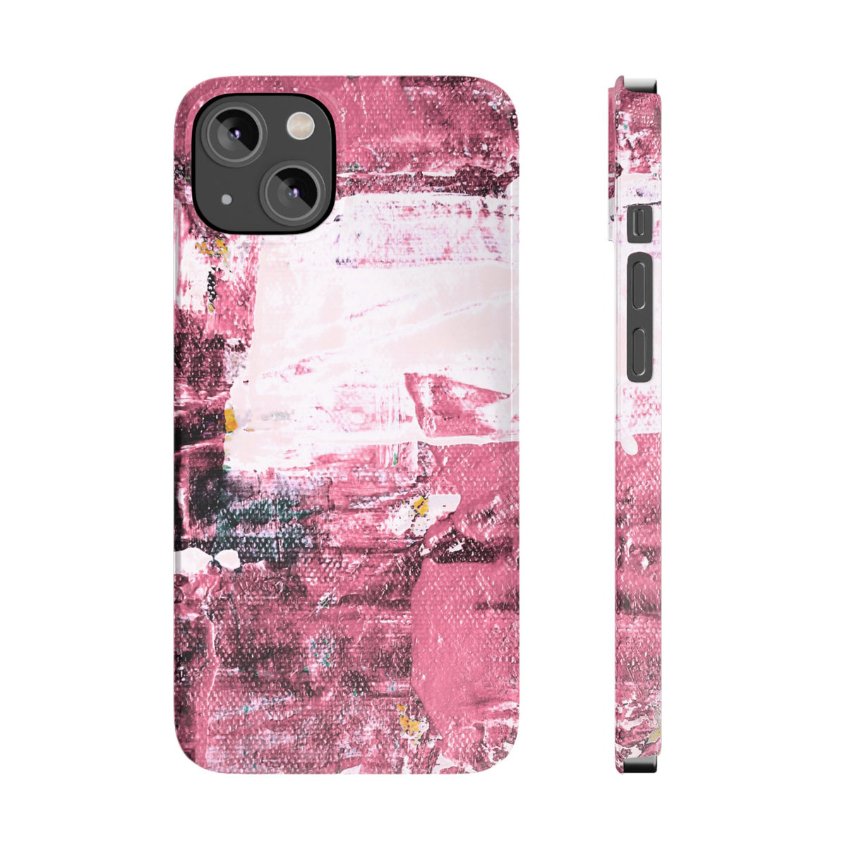Slim Phone Case – Faded Cranberry – Compatible with iPhone 11–17 Series