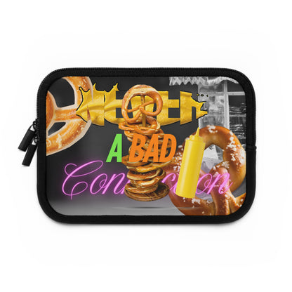 Laptop Sleeve – Never a Bad Connection Pretzel Stack