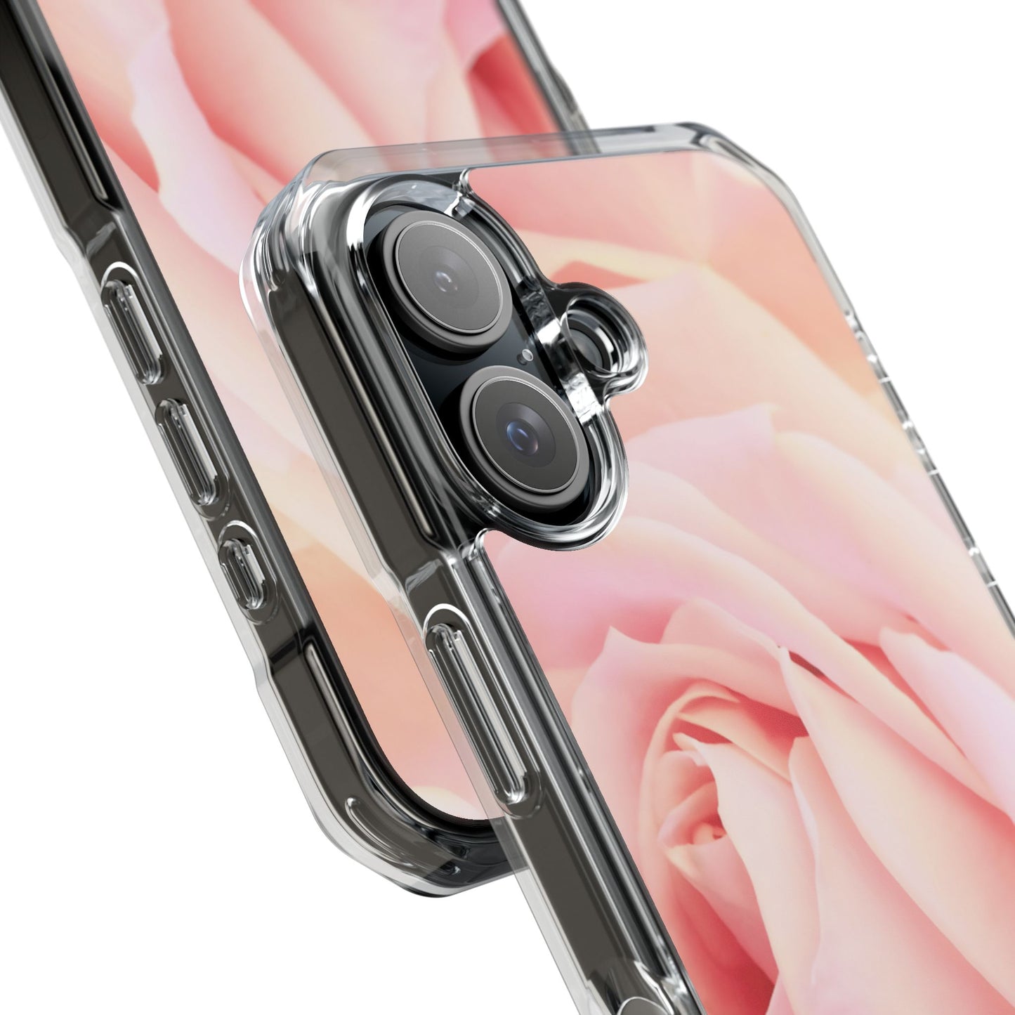 Clear Magnetic Phone Case – A Mother’s Rose Embrace