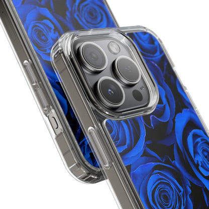 Clear Phone Case – Midnight Bloom