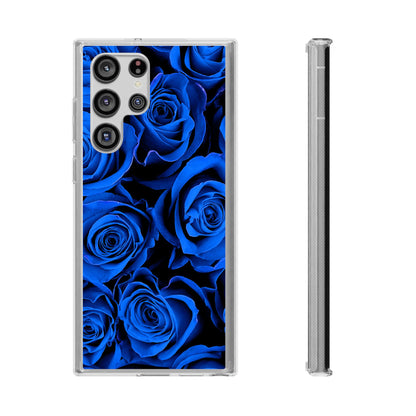 Clear Phone Case – Midnight Bloom