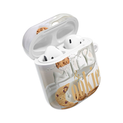 Earbud Case Cover – Milk & Cookies