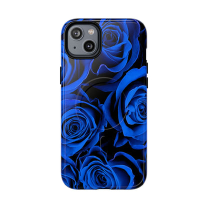 Protective Magnetic Phone Case – Midnight Bloom