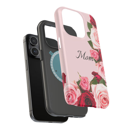 Wireless-Charging Compatible Case – Mom’s Rose Bouquet