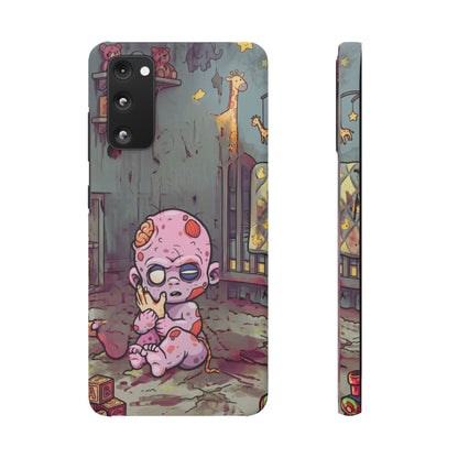 Phone Case — Creepy Cute Zombie Baby Nursery Design