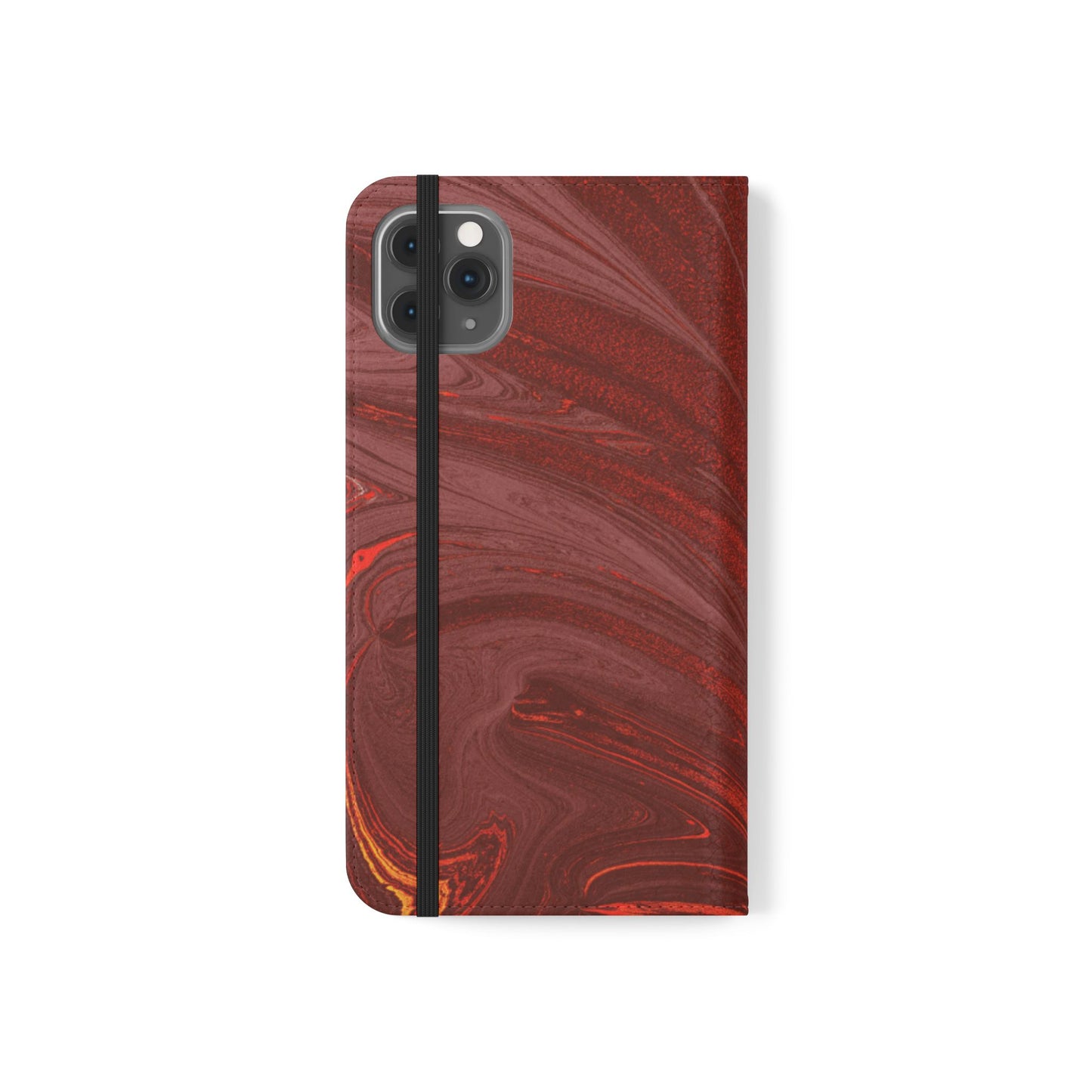 Flip Case – Crimson Current