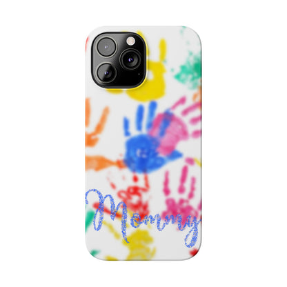 Slim Phone Case – Handprint Memories
