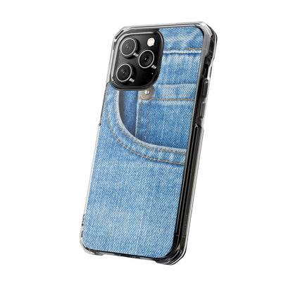 Clear Magnetic Phone Case – Blue Jean Baby