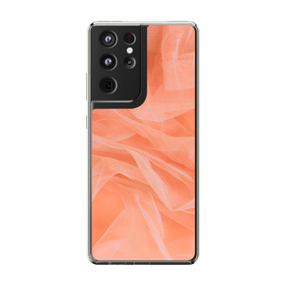 Clear Phone Case – Coral Veil