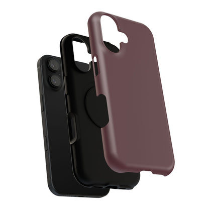 Impact-Resistant Phone Case – Mulled Wine – Compatible with iPhone 11–17 & Samsung Galaxy S22–S26 Series