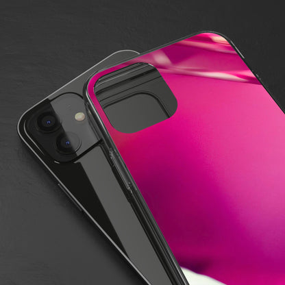 Clear Phone Case – Magenta Motion