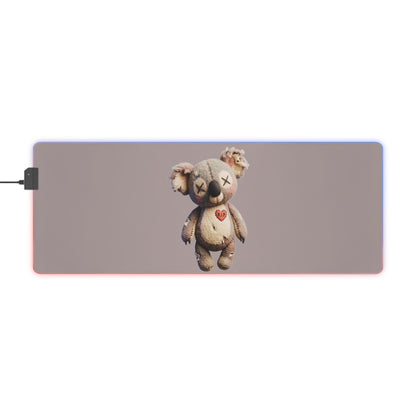 Gaming LED Desk Mat – Cursed Cuddles