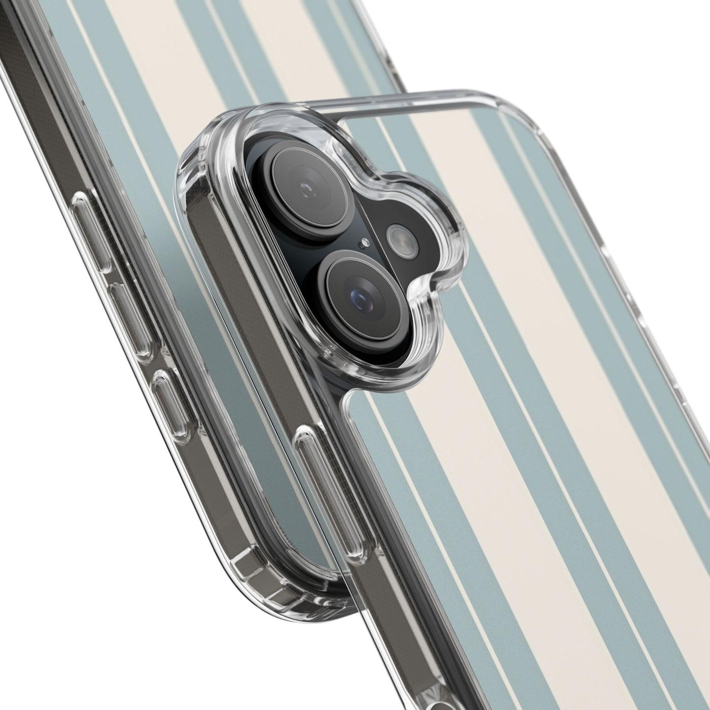 Clear Phone Case – Coastal Stripe