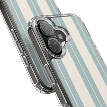 Clear Phone Case – Coastal Stripe