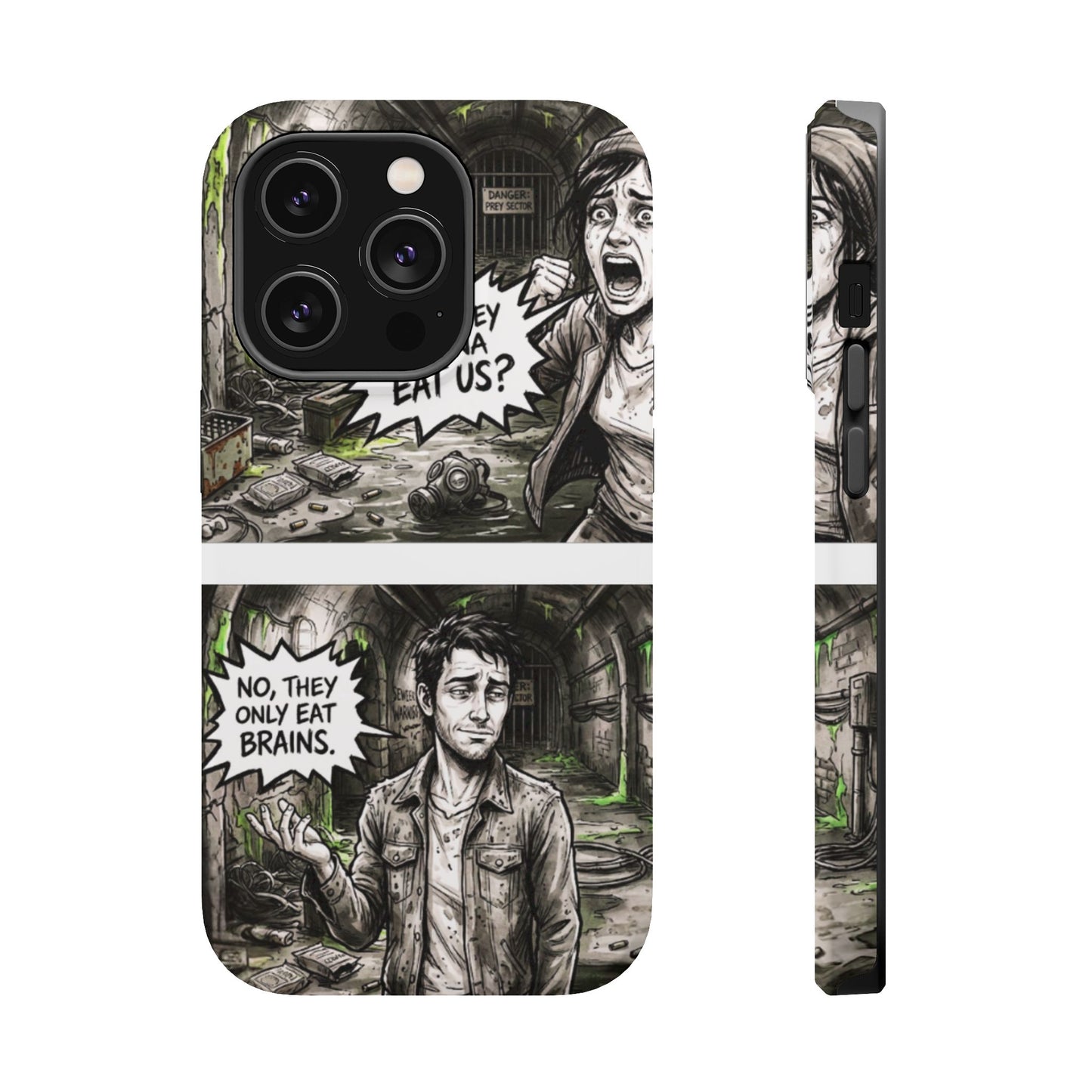 Wireless-Charging Compatible Case – Brains Only