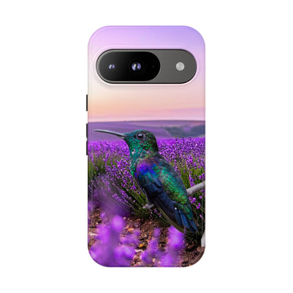 Protective Phone Case – Hummingbird Reverie