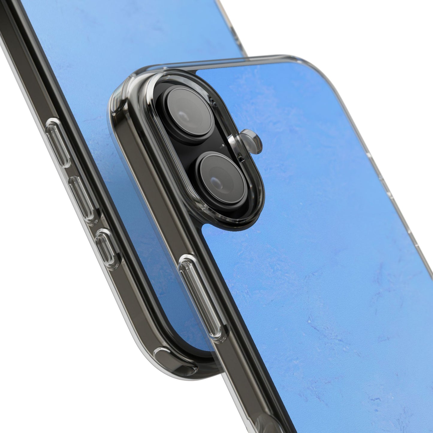 Clear Phone Case – Azure Fade