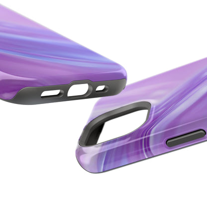Wireless-Charging Compatible Case – Lavender Wave