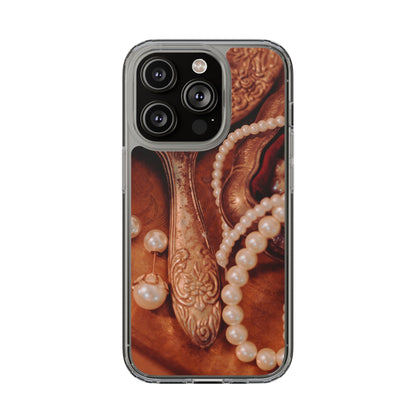 Clear Phone Case – Bronze Vanity
