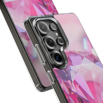Clear Phone Case – Pink Ice