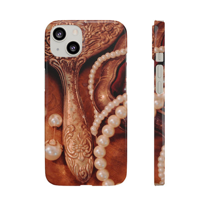 Snap Phone Case – Bronze Vanity