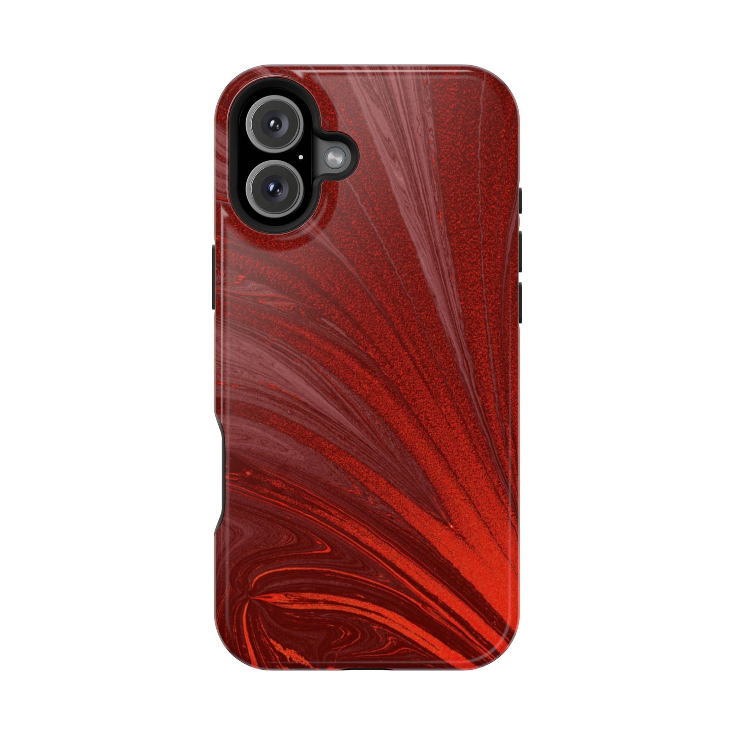 Impact-Resistant Phone Case — Crimson Current