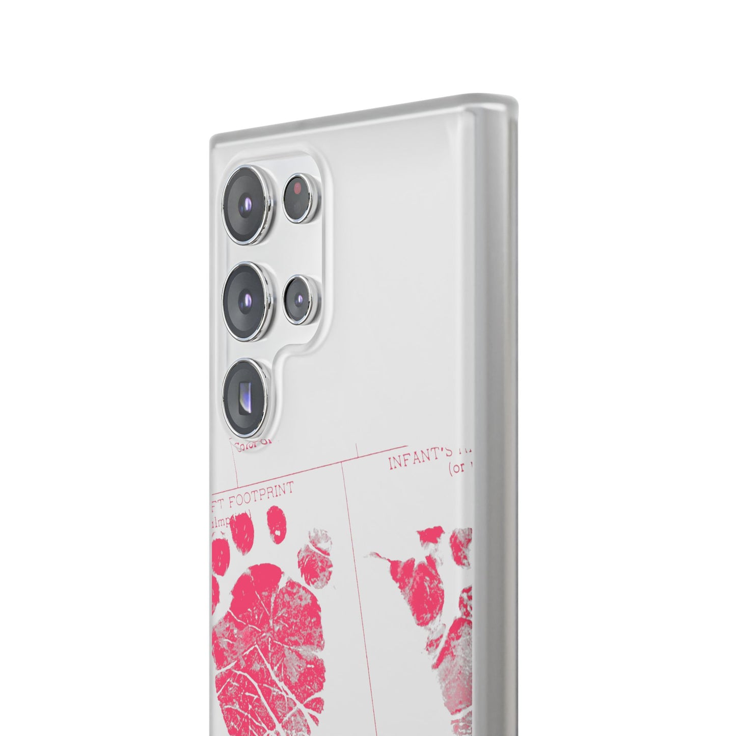 Flexi Case – Mom’s Little Pink Footprints
