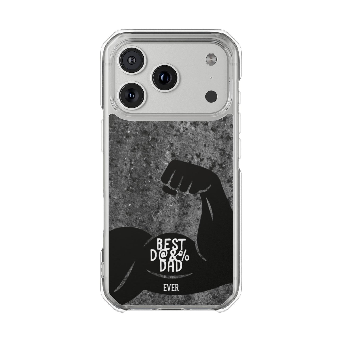 Clear Magnetic Phone Case – Best Dad Ever