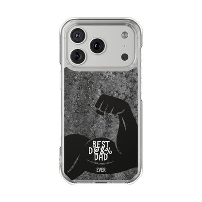 Clear Magnetic Phone Case – Best Dad Ever