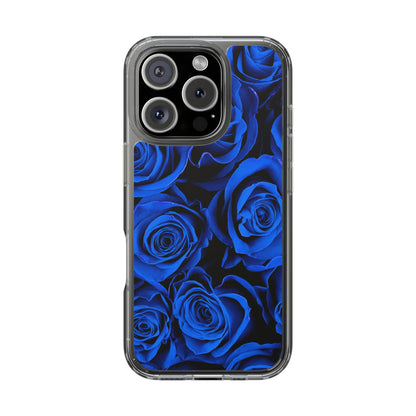 Clear Phone Case – Midnight Bloom