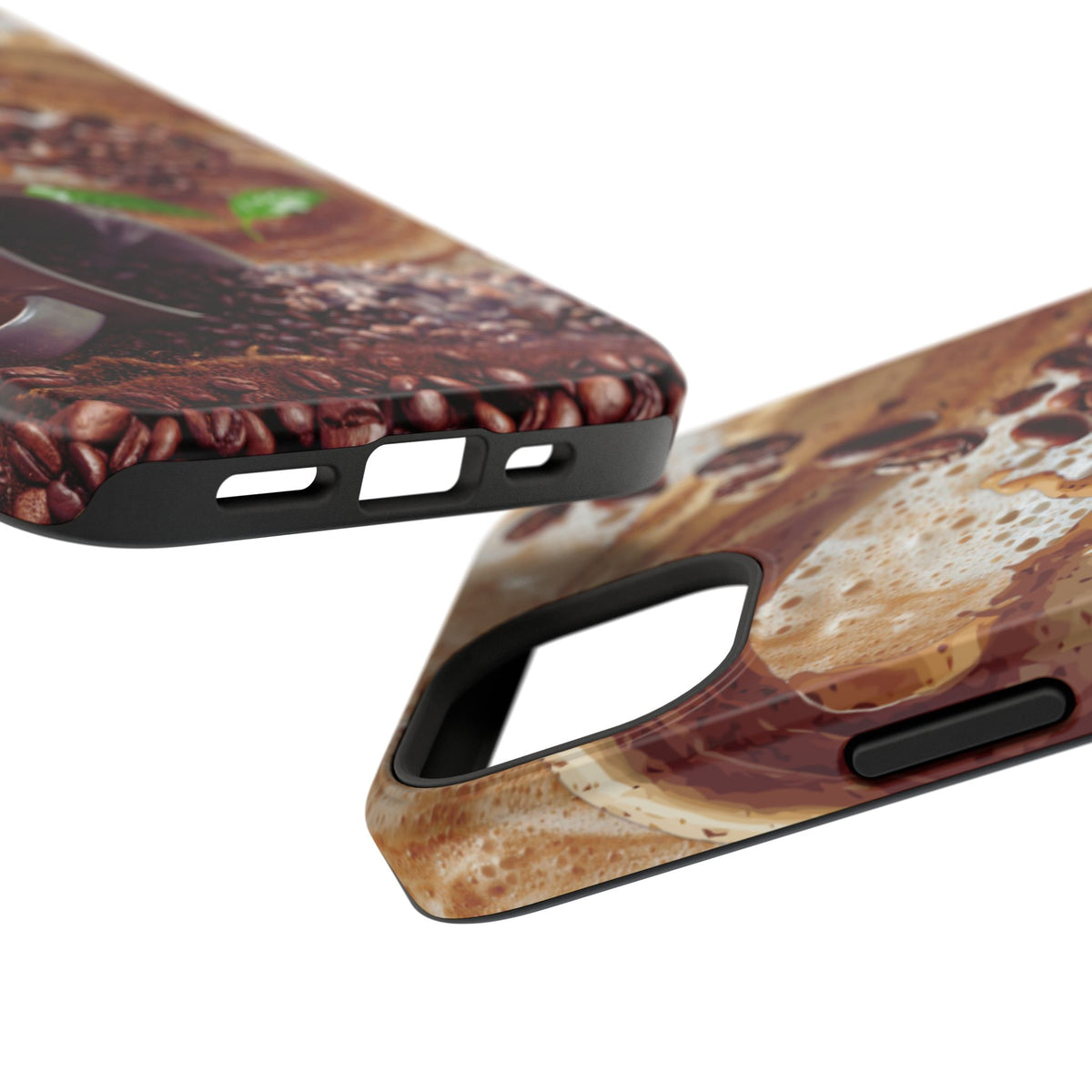 Impact-Resistant Phone Case – Love at First Sip – Compatible with iPhone 11–17 & Samsung Galaxy S22–S26 Series