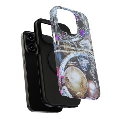 Impact-Resistant Phone Case – Chrome Jewel