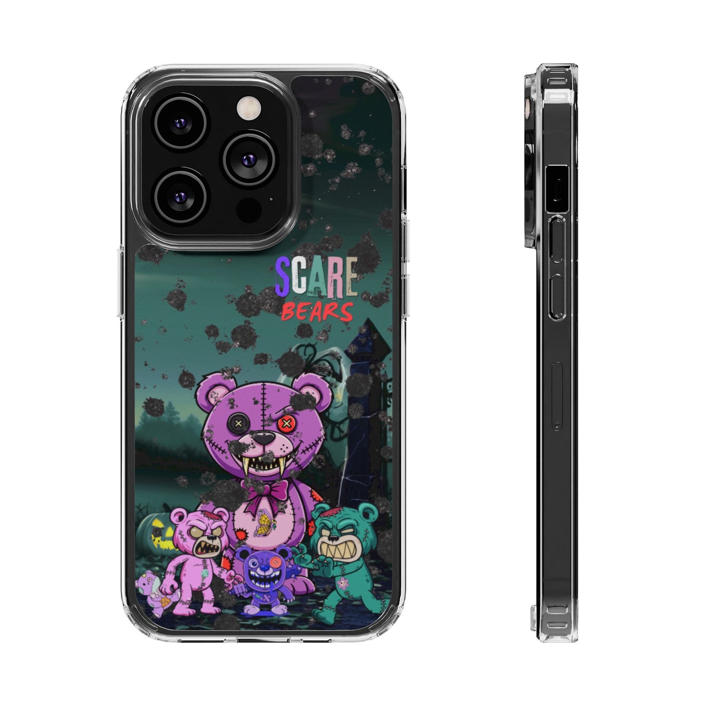 Clear Magnetic Phone Case – Scare Bears