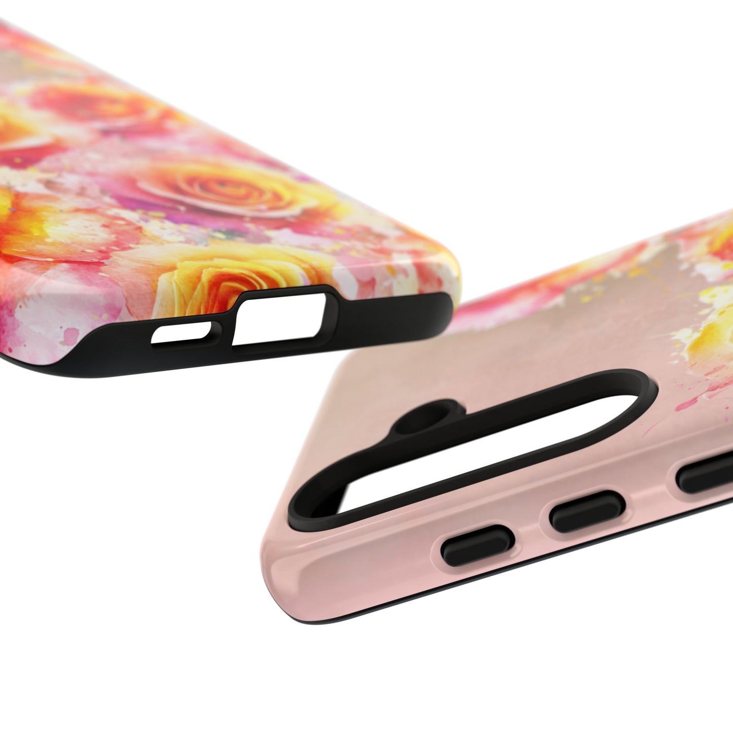 Protective Phone Case – Sunset Roses