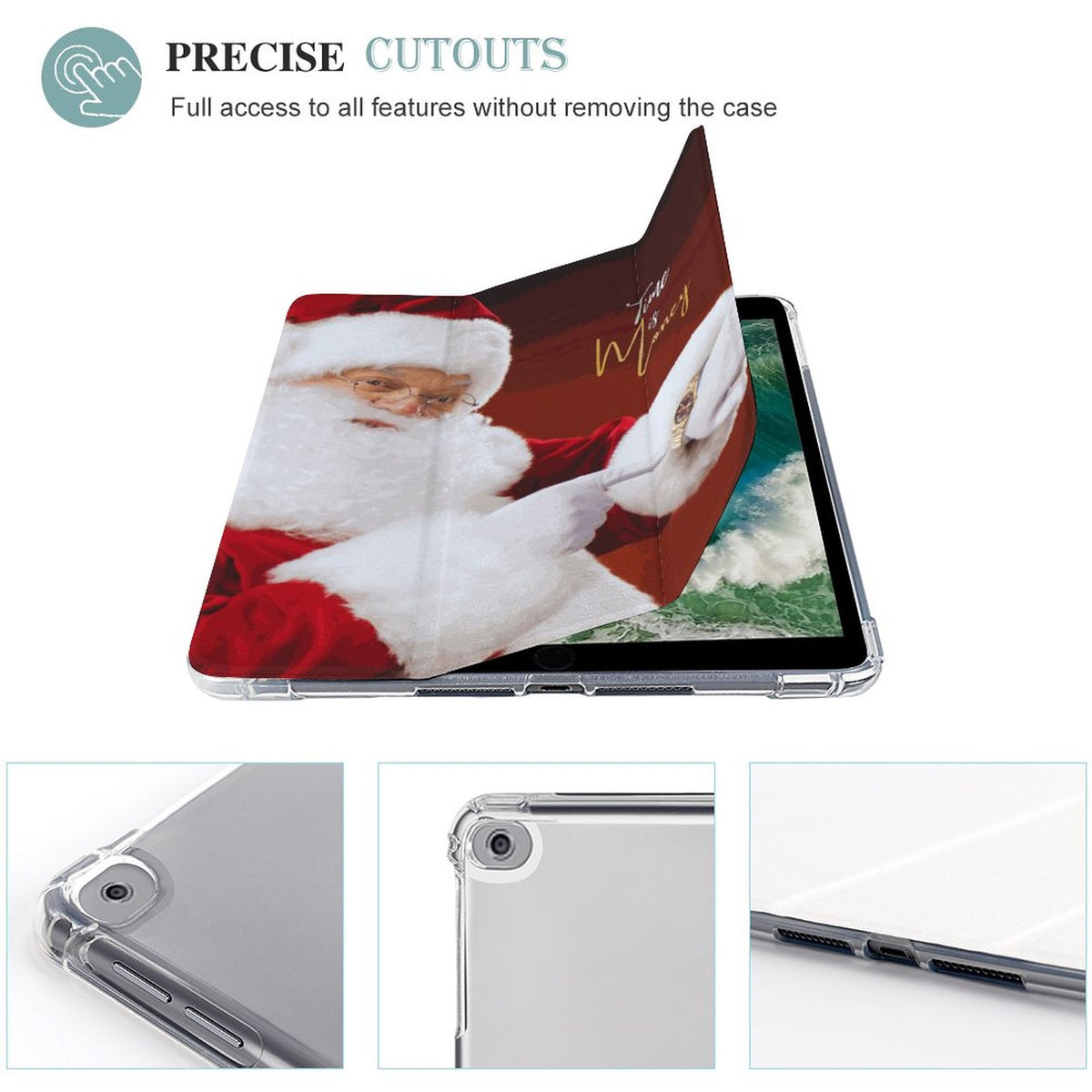 iPad Case with Pencil Holder(One-sided Printing)
